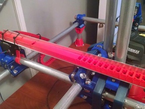 cadena de cable extensión del tubo distintas longitudes 3d la impresora accesorios cableado 3d print model - Mito3D