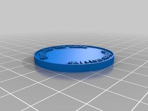 my customized tftc coin coins badges 3d print model - Mito3D