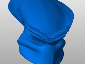 Helm predator andere 3d print model - Mito3D