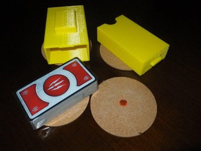 üstün gwent kart kutusu oyuncak oyun aksesuarlar kartları 3d print model - Mito3D