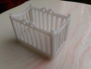toy cot playsets 3d print model - Mito3D