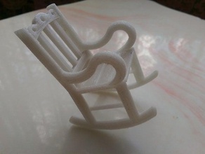 toy rocking chair playsets 3d print model - Mito3D