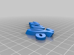 o lucas organização personalizado 3d print model - Mito3D