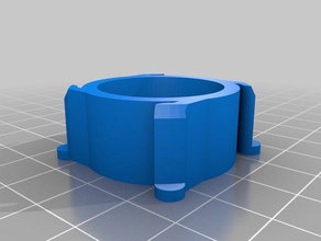soporte rollo hilo de 38,3 d l'imprimante pièces personnalisé 3d print model - Mito3D