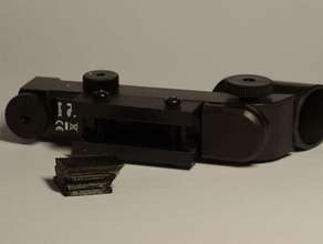 celestron viseur point rouge reflex numérique de l'adaptateur la physique l'astronomie griffe l'appareil photo télescope 3d print model - Mito3D