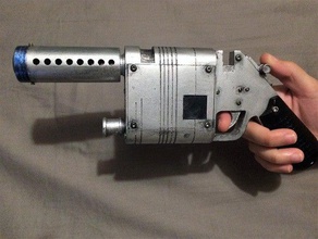 star wars lpa nn-14 reys pistola blaster compartimento eletrônica adereços 3d print model - Mito3D