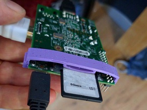 raspberry pi quebrado sd suporte da correia substituição partes 3d print model - Mito3D