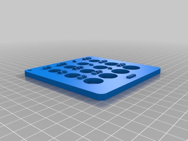 Kreis gauge 3 d drucken 3D print model - Mito3D