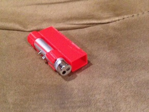 laser sight rubber band gun mechanical toys 3d print model - Mito3D
