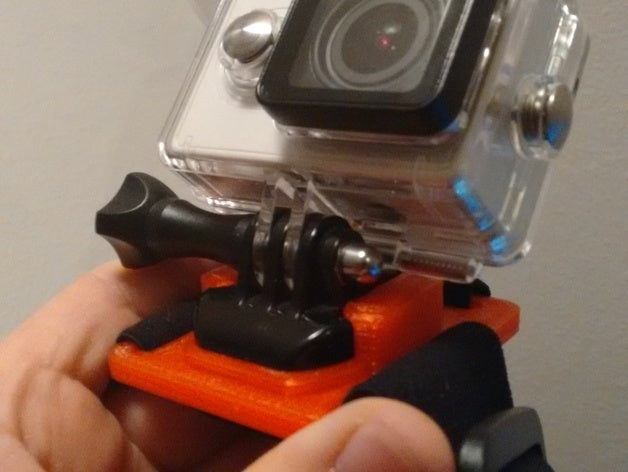 gopro-Ersatz-headstrap mount clip sport im freien 3D print model - Mito3D