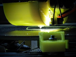 kossel Lüfter led-Halter montieren 3d Drucker Teile 3d print model - Mito3D