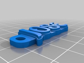 llavero jose 001 keychains customized 3d print model - Mito3D