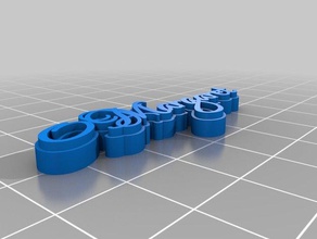 margaret chaveiros personalizado 3d print model - Mito3D
