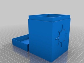 mtg commander deck box orzhov giochi personalizzato 3d print model - Mito3D