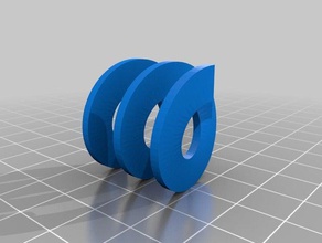 semplice molla ingegneria 3d print model - Mito3D
