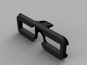 skyzone v2 occhiali frontalino fan rc i veicoli 3d 3d print model - Mito3D