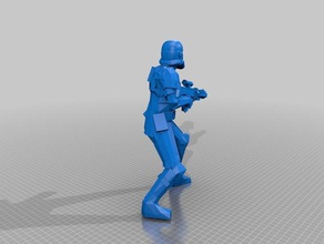 stormtrooper 3d drucken star wars 3d print model - Mito3D