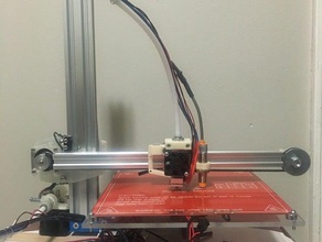 indielc e3d extruder mount auto level probe printer extruders 3d print model - Mito3D