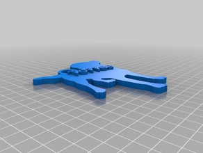 meine individuelle Schlüsselanhänger 3d print model - Mito3D