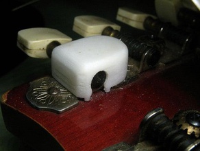 guitar tuning peg grease caps music tuninig 3d print model - Mito3D