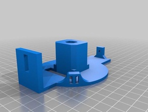 vertikale plotter-Gondel v3 mod 6mm gt2-Riemen gadgets 3d print model - Mito3D