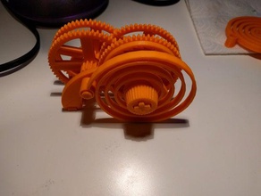 la primavera del motore remix meccanica giocattoli 3d print model - Mito3D