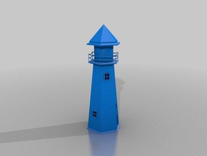 deluxe lighthouse other 3d print model - Mito3D