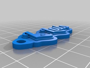 luis llaveros personalizado 3d print model - Mito3D