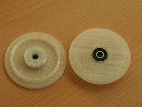hesine m-505 spoolholder 19mm ball bearings 3d printer parts 3d print model - Mito3D