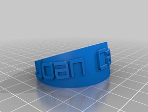 tov joan carles las pulseras personalizado 3d print model - Mito3D