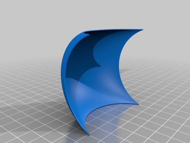 tente mince 3d de l'impression tests 3D print model - Mito3D