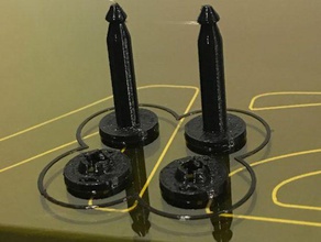dji phantom gimbal anti-drop pin clip rc Fahrzeuge 3d print model - Mito3D