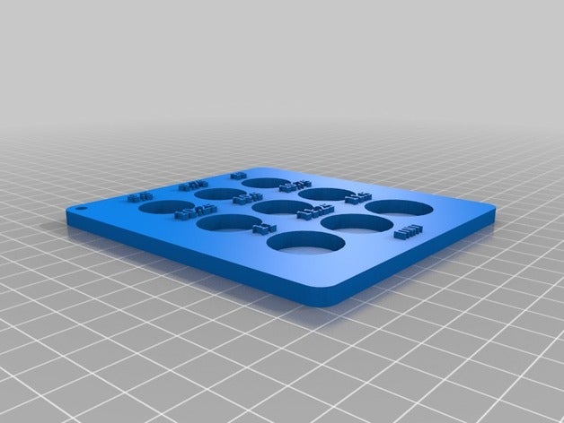círculo de calibre 4 3 d impresión 3D print model - Mito3D