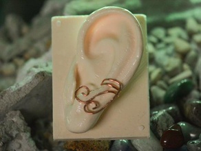 human ear oogoo mold people free print prosteti prostetic 3d print model - Mito3D