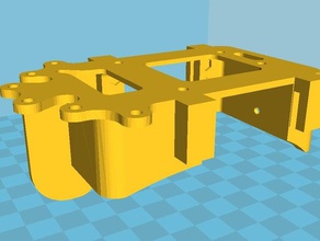 chassis jovebot con pesta&ntildeas robótica arduino robô jovellanos vctor gallego 3d print model - Mito3D