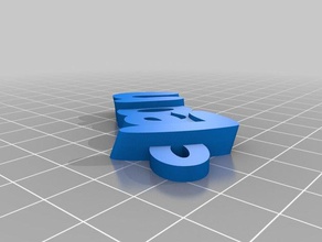 leon keyfob portachiavi i personalizzato 3d print model - Mito3D