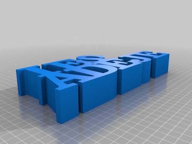 ies adeje esculturas personalizado 3D print model - Mito3D