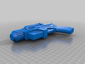 blaster pistol props 3d print model - Mito3D