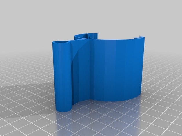 smartphone stand type clip-y mobile mobilephone 3D print model - Mito3D