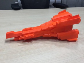 bucaksız donnager araç sci-fi scifi uzay gemisi syfy 3d print model - Mito3D
