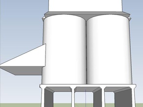 giffin coal con-scale buildings structures model railroad 3d print model - Mito3D