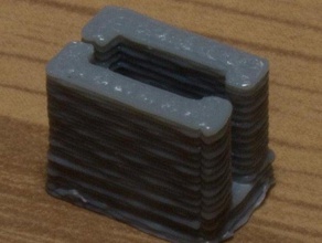 Reißverschluss Stopper medium - Ersatz Teile 3d print model - Mito3D