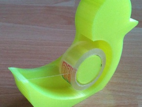 duck tape-roller hand tools tape dispenser roller 3d print model - Mito3D