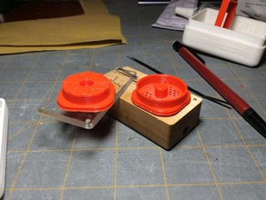 finishing grinder other launch box magic flight mflb weed 3d print model - Mito3D