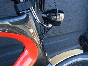 volagi suave guardabarros soporte de montaje deporte al aire libre bicicleta 3d print model - Mito3D
