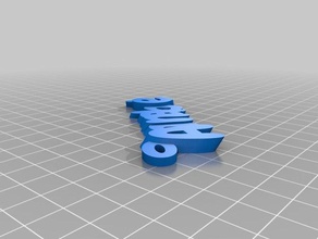 ann organização personalizado 3d print model - Mito3D