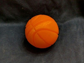 fácil impressão de bola basket brinquedos jogos 3d print model - Mito3D