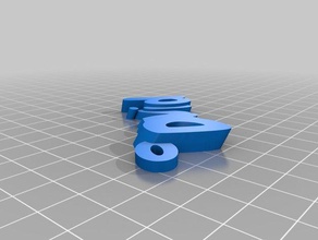 dav organização personalizado 3d print model - Mito3D