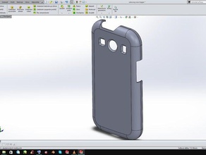 samsung galaxy ace 4 case mobile Telefon 3d print model - Mito3D