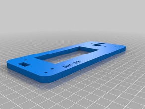 geeetech kossel delta rostock'ta mini g2s akrilik parçalar 3d yazıcı parçaları 3d print model - Mito3D